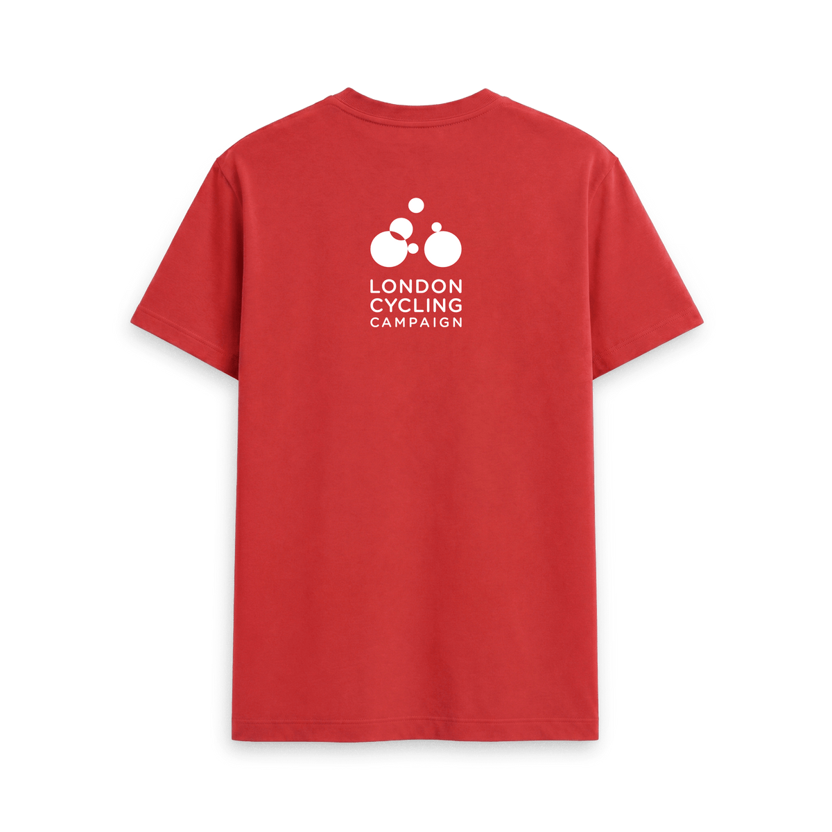 Red Printed T-shirt Back