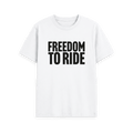 White Printed T-shirt Front