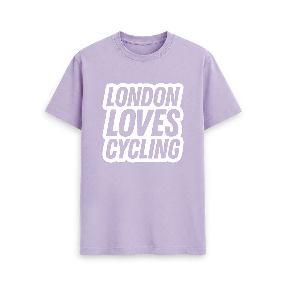 Lilac Printed T-shirt Front