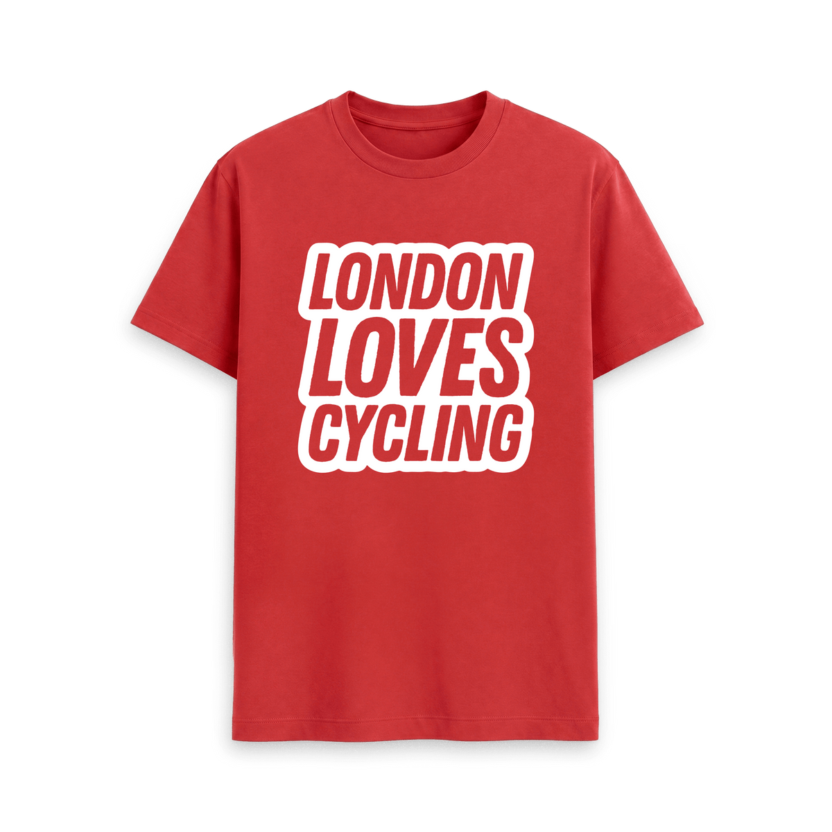 Red Printed T-shirt Front