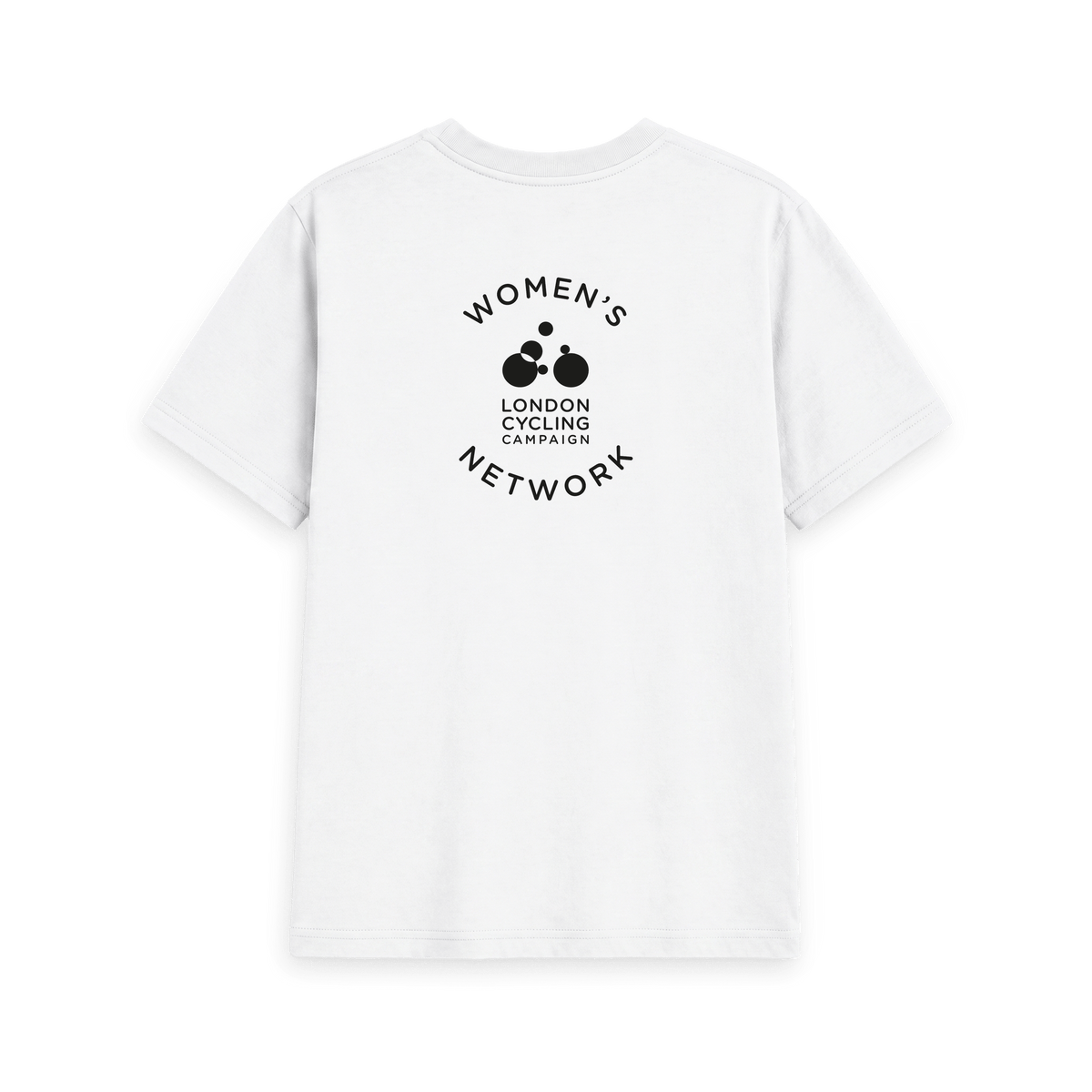 White Printed T-shirt Back