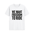 White Printed T-shirt Front